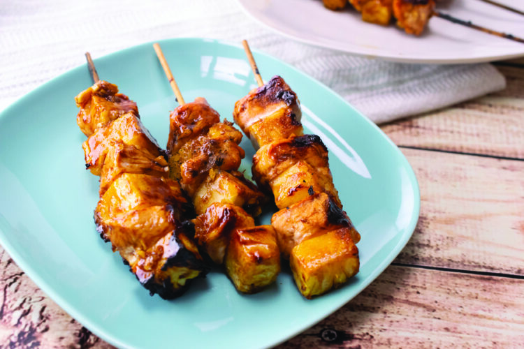Heart-healthy Hawaiian chicken makes a tasty meal in the summer